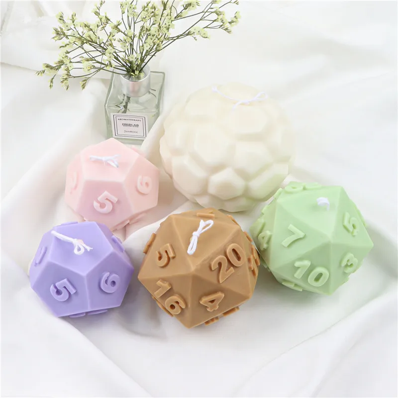 7 Shapes Dice Molds Silicone Hexagon Dice Box Mold Polyhedral Dice Mold  Storage Box Mold for Table Board Game Craft DIY - AliExpress