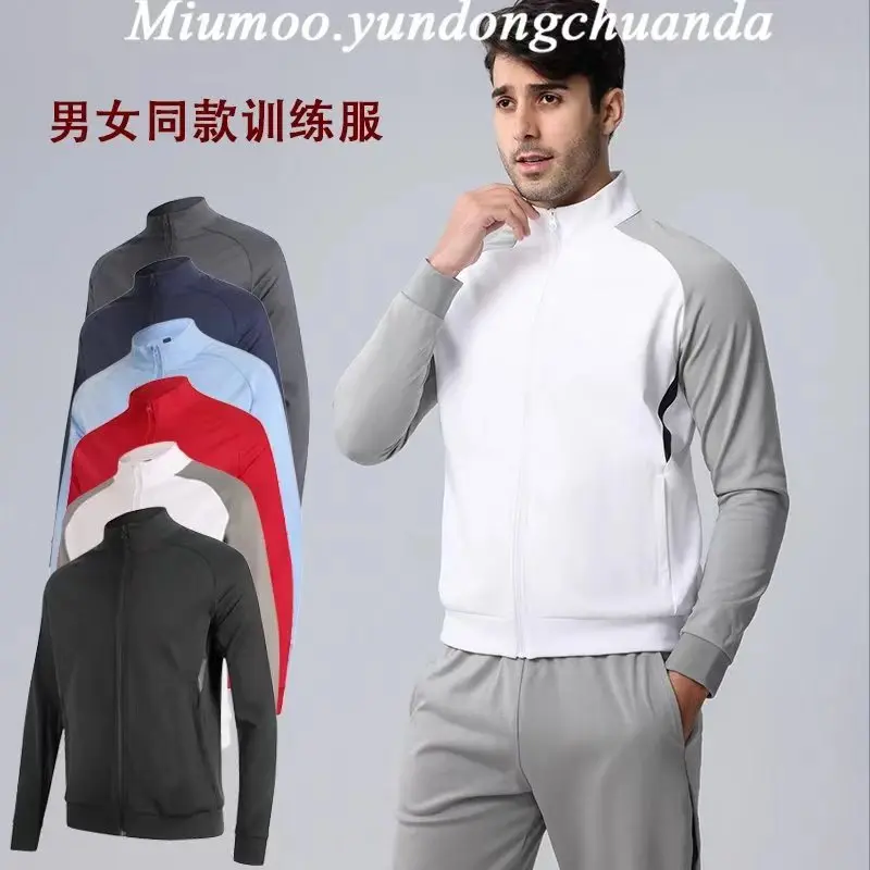 Autumn Tennis Jacket Women Men Warm Zipper Coat Fitness Gym Wear Sportswear Badminton Clothes Casual Top Black Gray Red