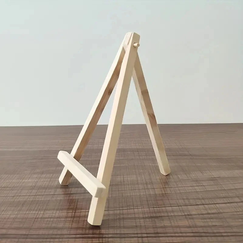 Wood Photo Frame Stand Tabletop Decorative Small Oil Painting Stand