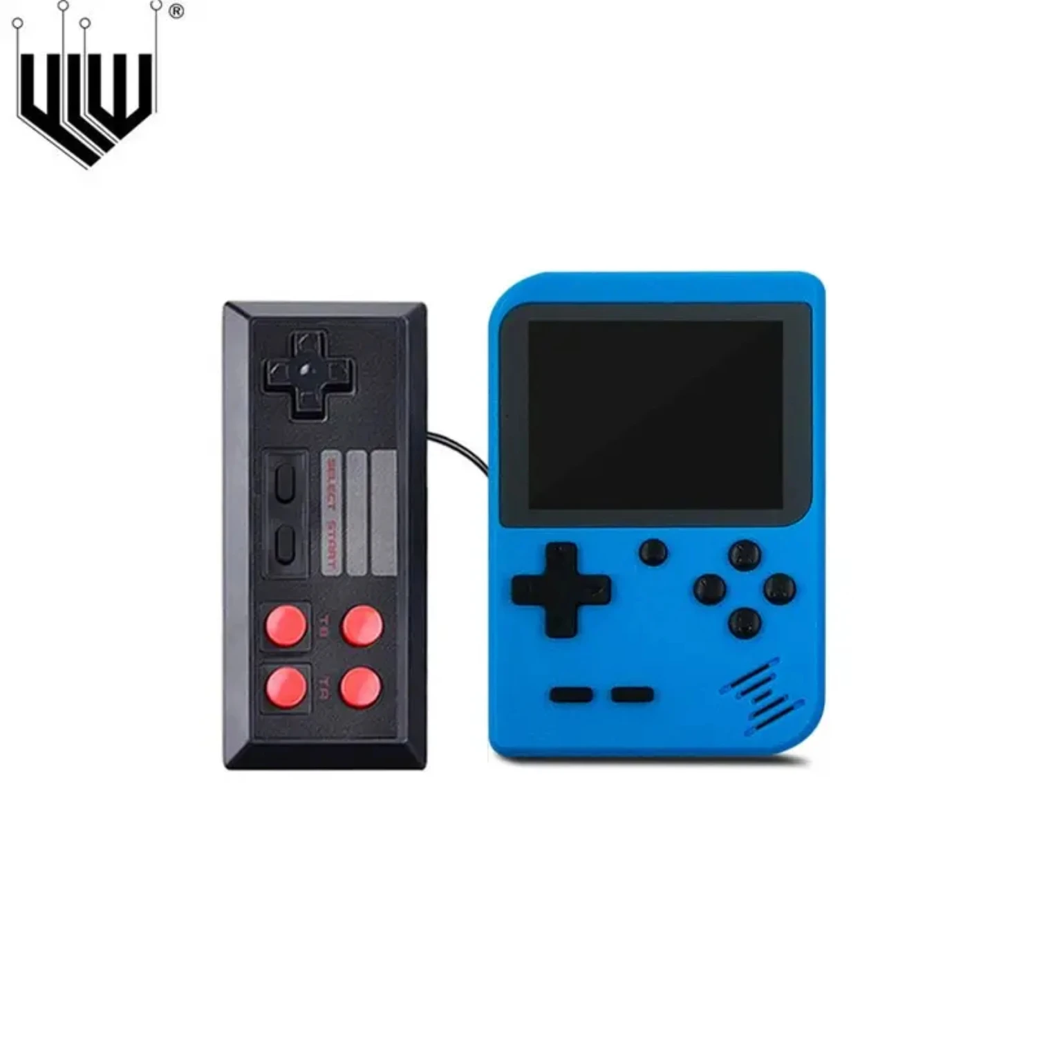 GAMINJA GC26 Retro Portable Mini Handheld Video Game Console 3.0 Inch Color LCD Color Game Player Built in 400 Games