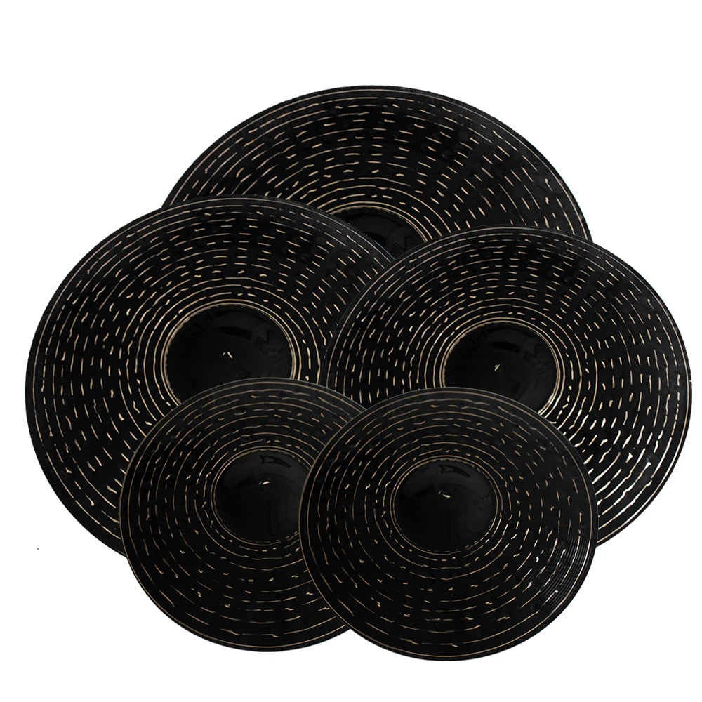 DARK MOON CYMBAL SET 5 PIECES IN ONE SET ALLOY CYMBAL