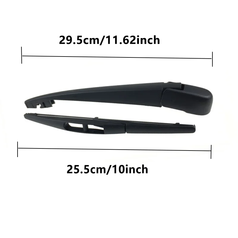 Rear Wiper Blades Back Car Windscreen Wiper Arm For Suzuki S-Cross Hatchback(2013 Onwards) 255mm,Windshield Car Styling 2