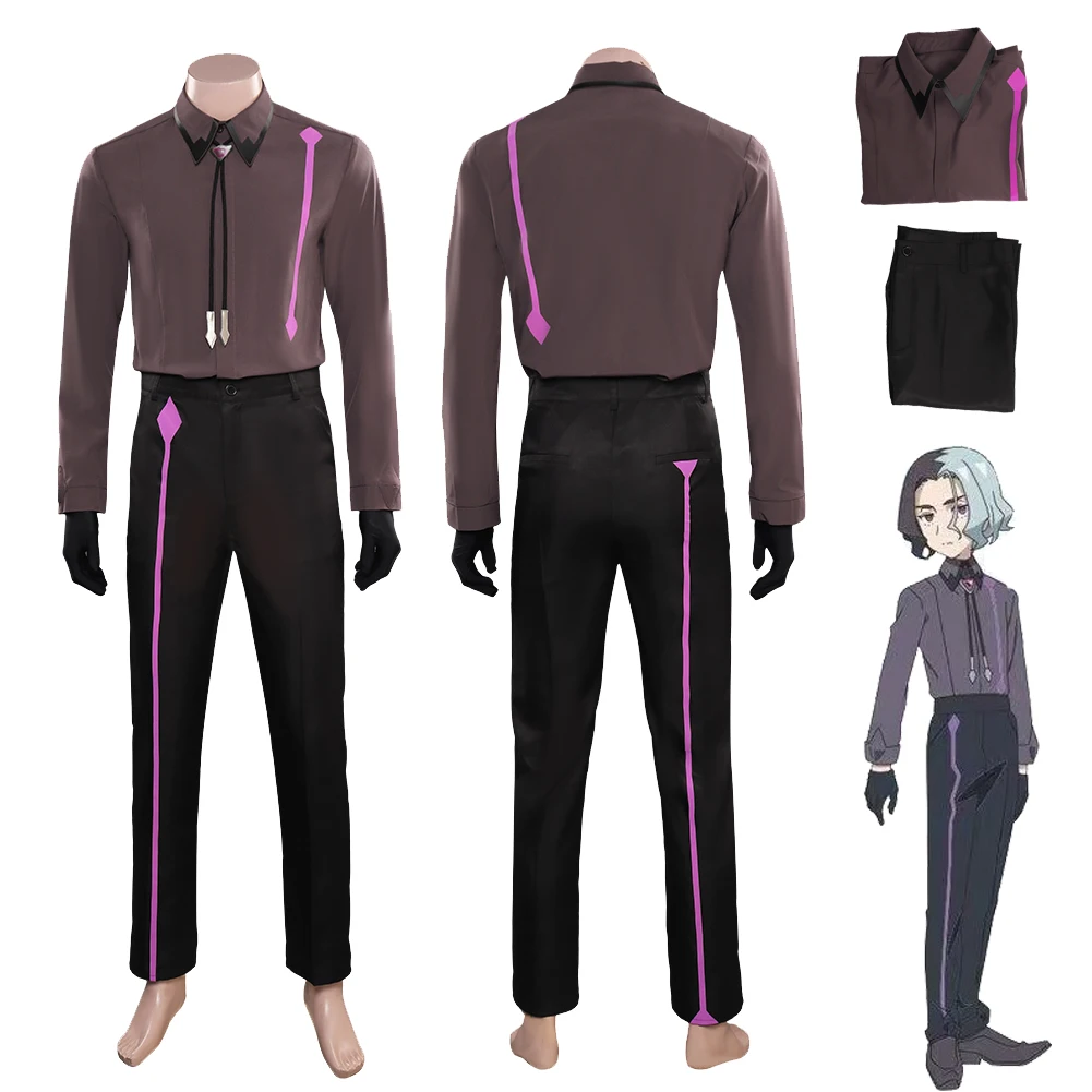 

Anime Horizons Amethio Cosplay Costume Jacket Pants Outfits Adult Halloween Carnival Party Suit Roleplay For Male Men