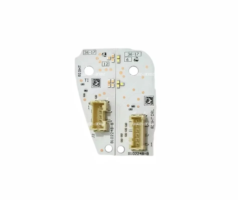 화이트 DRL 방향지시등 보드 B102248-B 6F0941475 시트 아로나 이비자 2017-2021 LED 헤드라이트 주간 주행등 엔젤 아이즈