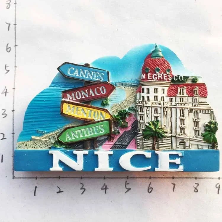 France Paris Fridge Magnetic Stickers Souvenir