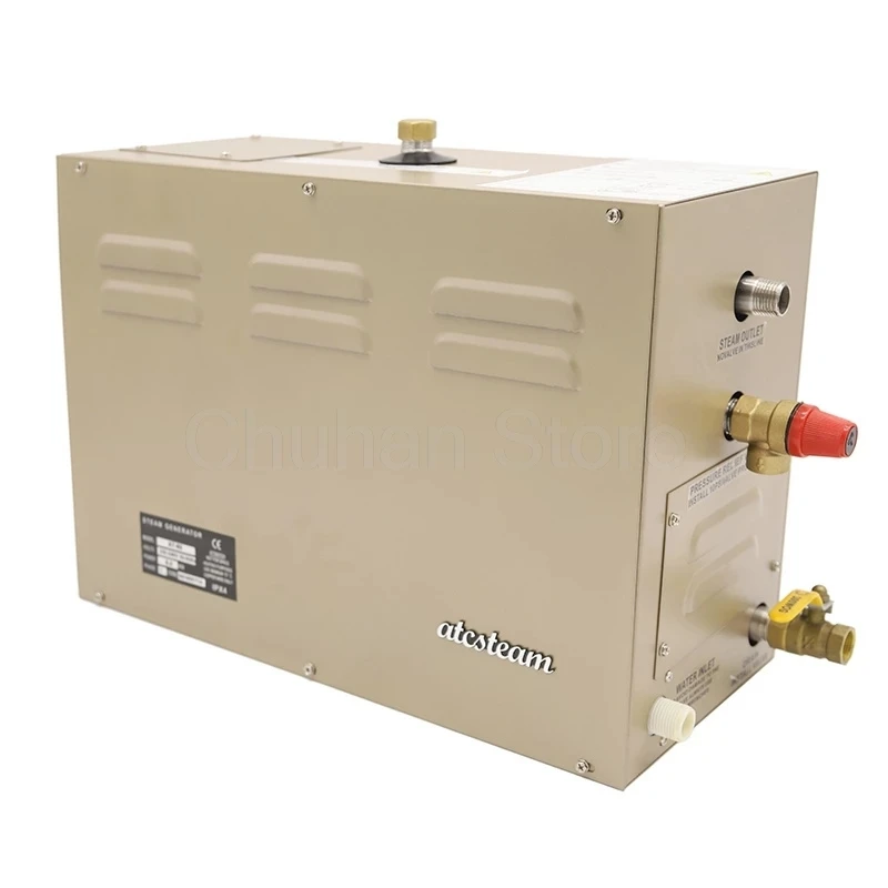 atcsteam 4.5/6/7/8/9KW Sauna Spa Steam Generator For Home Steam Shower Digital Controller Sauna Room SPA Steam Bath Machine 2