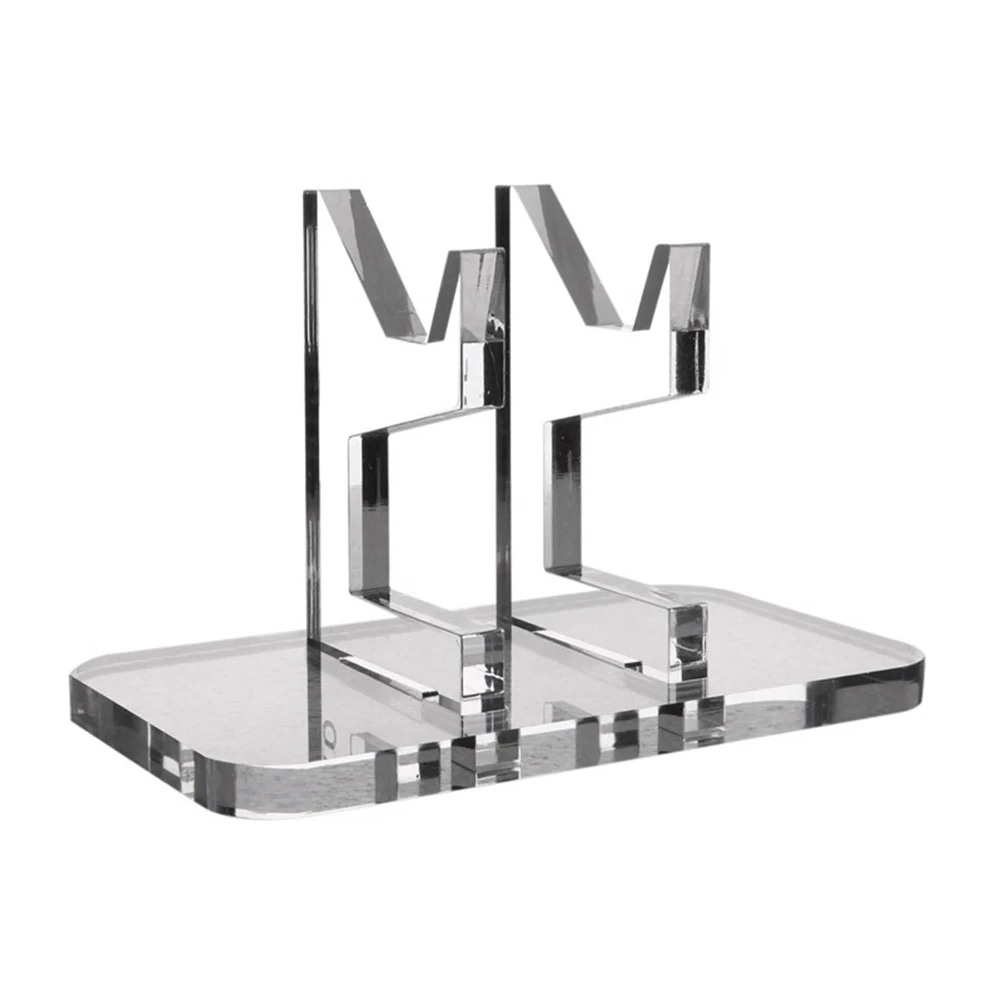 게임 핸들 스탠드 아크릴 게임 컨트롤러 브래킷 지원 스위치 프로//엑스박스 시리즈 X/조이스틱용 투명 액세서리