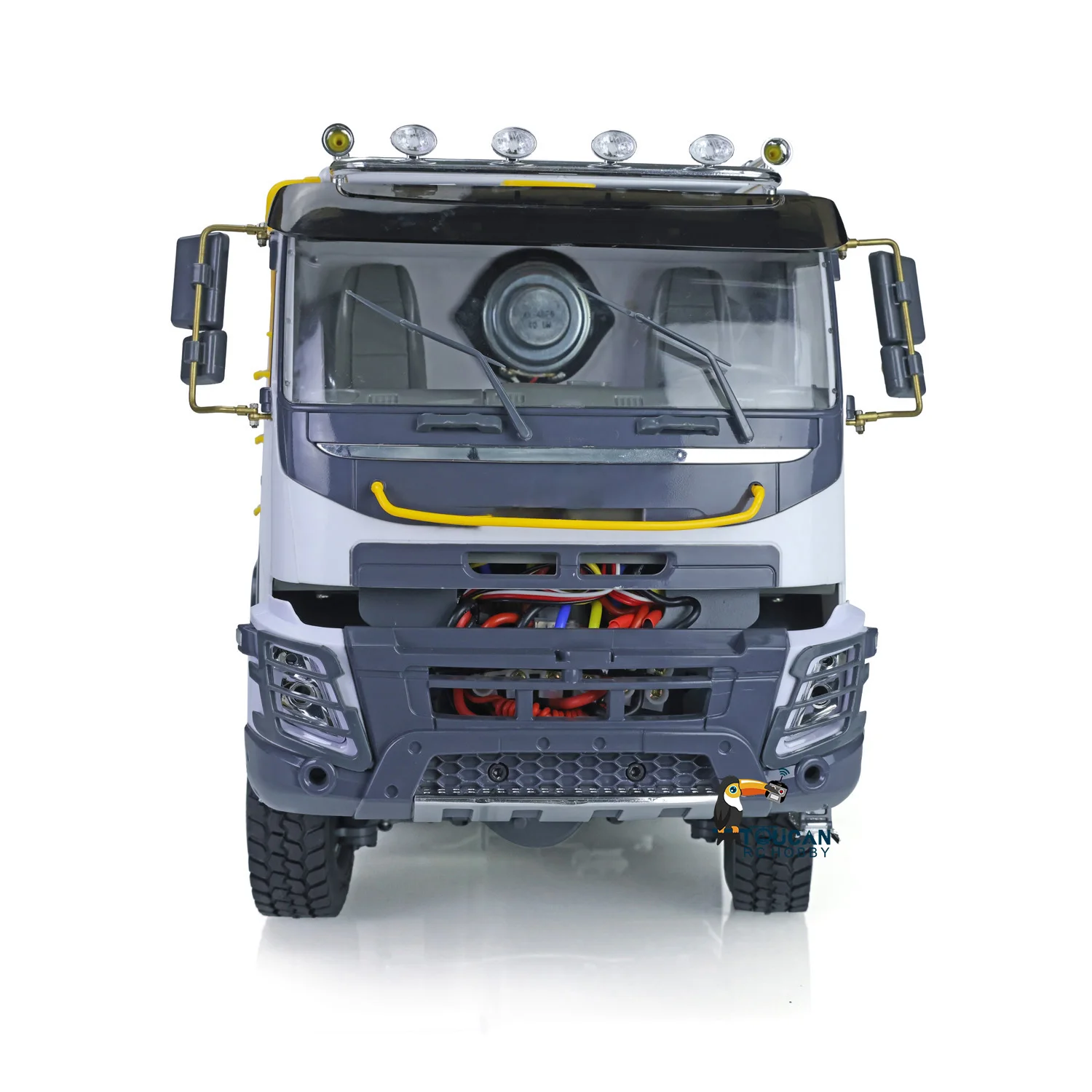 Toys JDM RC Model 1/14 8*8 Metal Hydraulic Dumper Truck 2Speed Differential Axle Sound Radio Control Tipper Truck Vehicle Model 3