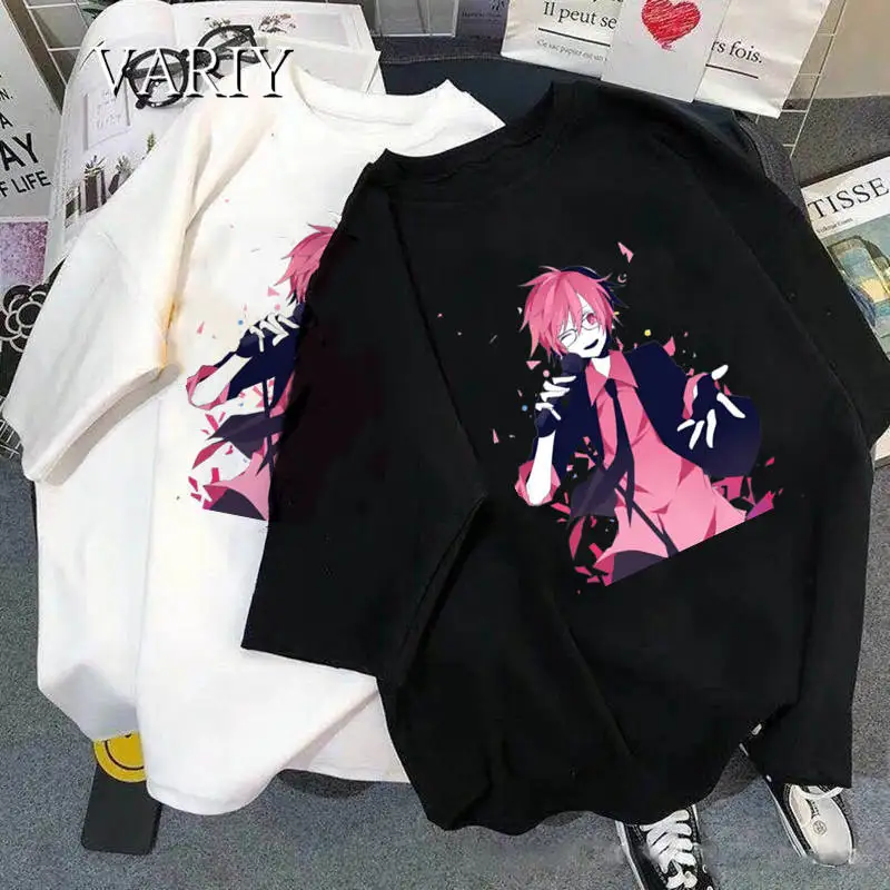 

Anime Music Boy T Shirt Women Harajuku Kawaii Casual Short Sleeve Female Tshirts Funny Cartoon Cute Summer Ladies Tee Tops 2024