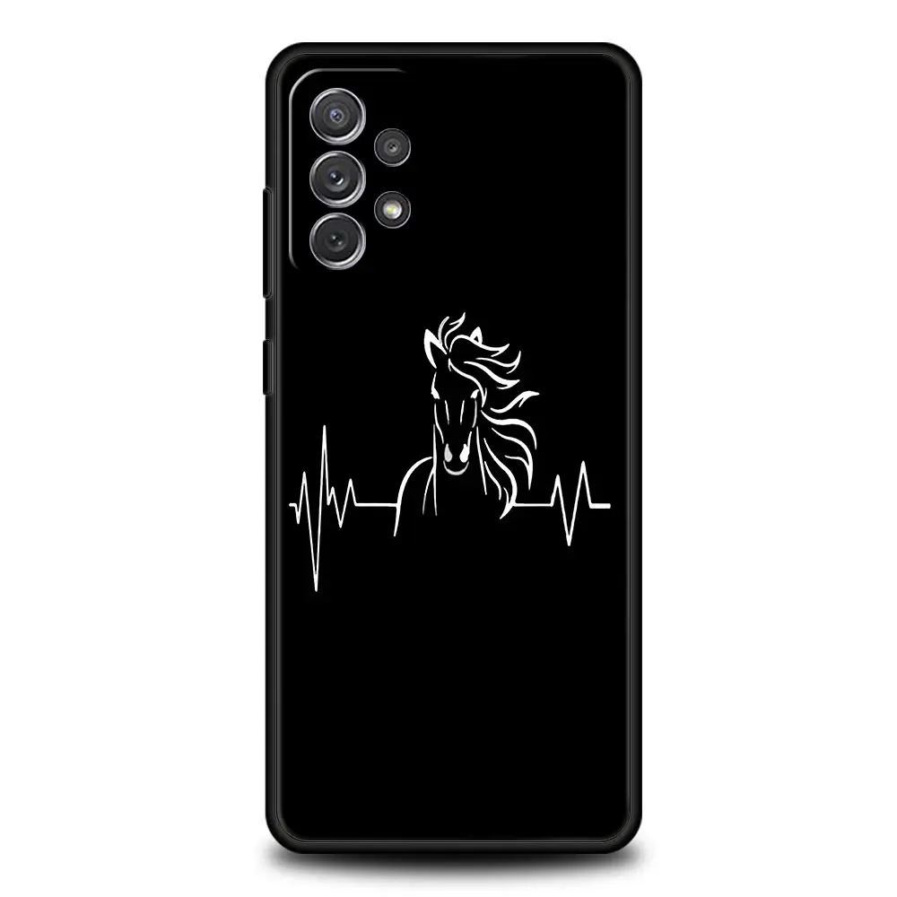 Elegant Animal Art Horse Phone Case Cover