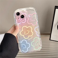 Fodero per telefono a bracciale con fiori colorati - Design vivace con presa migliorata