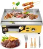 Electric Griddle 22'' Stainless Steel Countertop Griddle 3000W 110V Flat top Grill Electric for Home Kitchen, Restaurant, 122~57 1