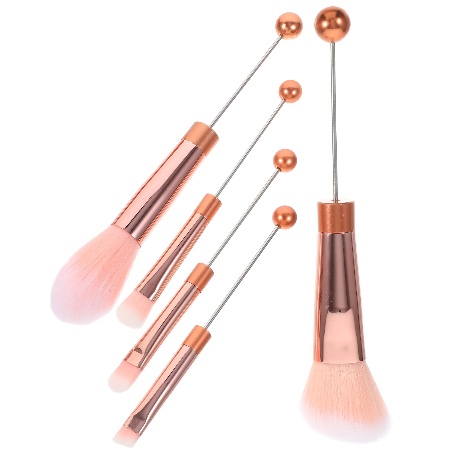 

5pcs Makeup Brushes Women Cosmetics Brushes Eye Shadow Brushes Blush Brush Loose Powder Brush