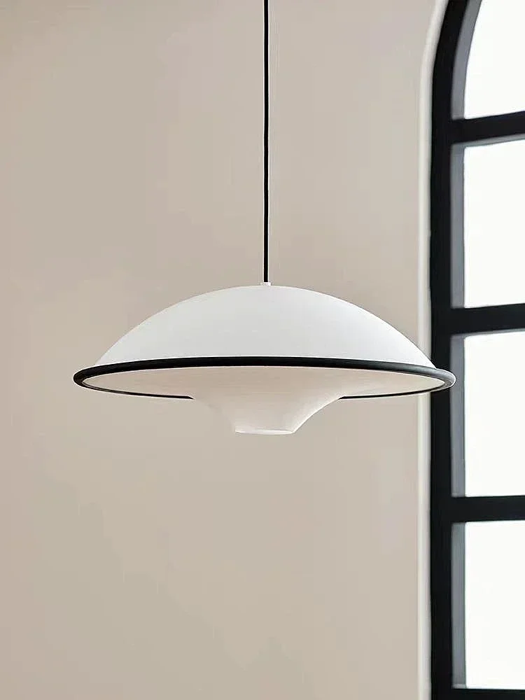 Denmark Black Side White Acrylic Pendant Lamp Image 3