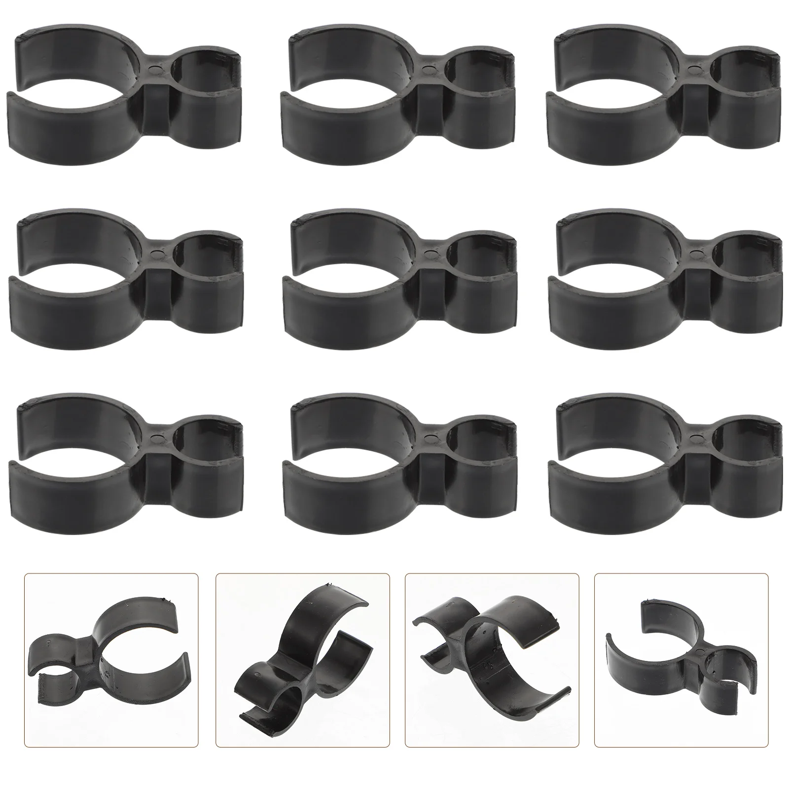 

24pcs Bottle Clamp Sparkler Single Holder Safety Clips Service Clip for Home Bar Christmas Party