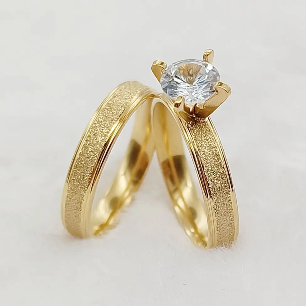 Luxury Zircon Wedding Rings Engagement Rings| Alibaba.com
