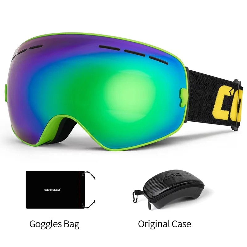 COPOZZ Professional Anti-Fog UV400 Ski & Snowboard Goggles