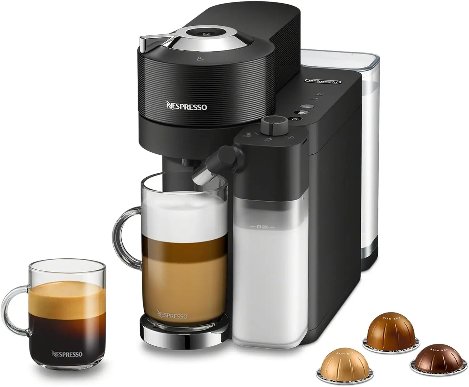 

Nespresso Vertuo Lattissima, черный
