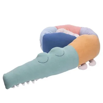 Coccodrillo Neonato Lettino Culla Cuscino per bambini Paraurti Recinzione Anti-collisione Camera per bambini Protezione per biancheria da letto Accessori per neonati