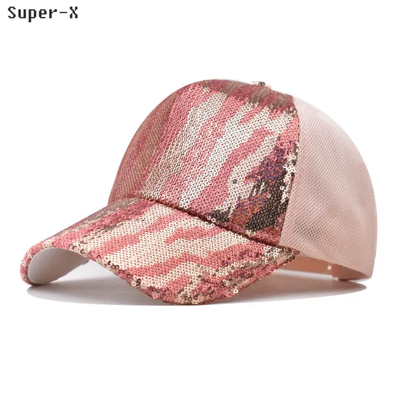 

Кепка Deisnger для женщин и мужчин, двусторонняя бейсболка с блестками, сетчатые шляпы от солнца, уличная одежда в стиле хип-хоп, лето 2023