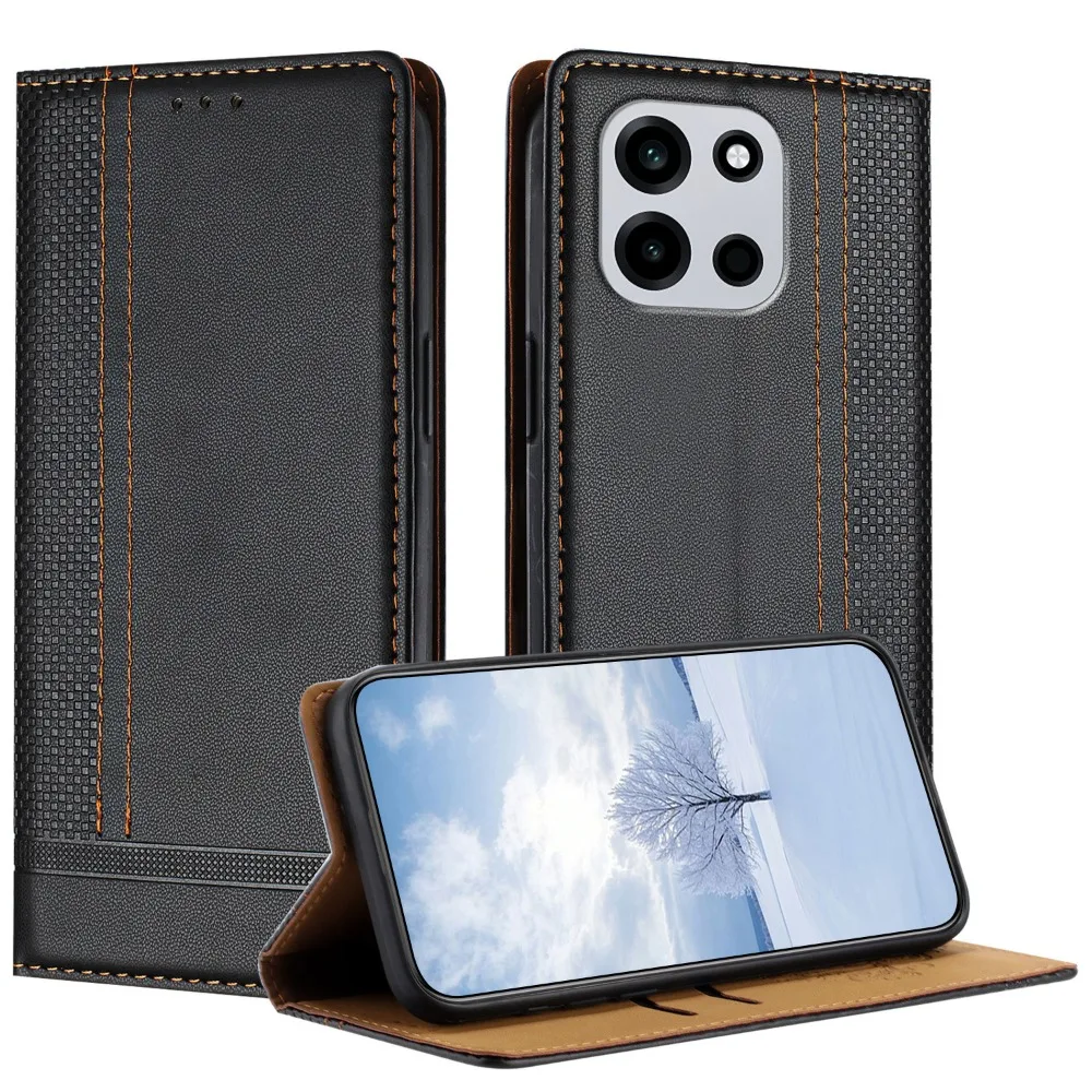 Luxury 360° Protective Leather Flip Phone Case with Card Holder