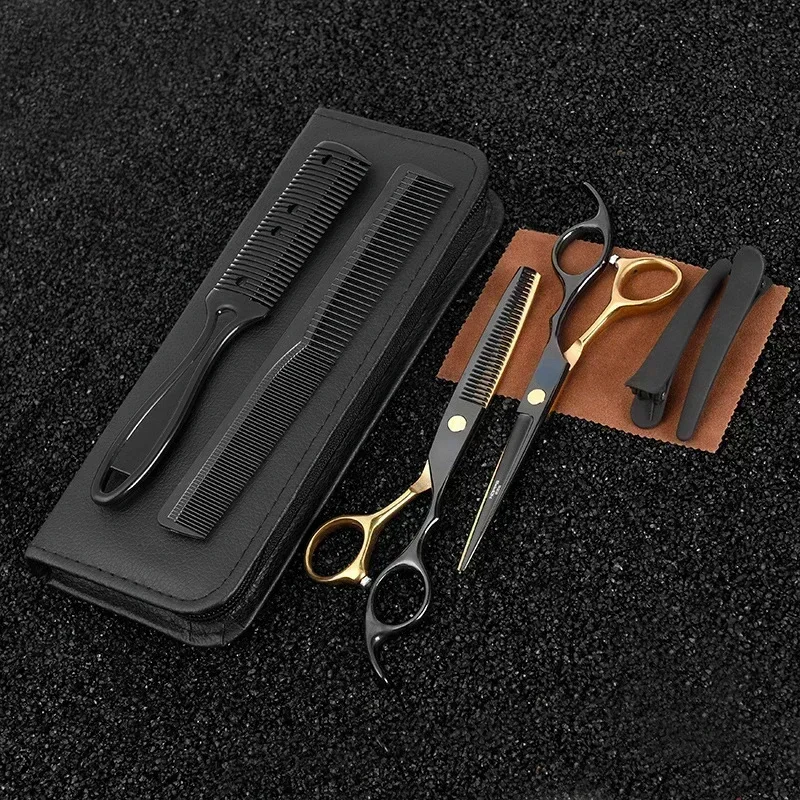 Hairdressing Scissors Hairdressing Scissors Set Hair Cutting Thinning Shears Professional Salon Stainless Steel