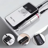 New 45000RPM Professional Electric Nail Drill Machine Rechargeable Nail File Nails Accessories Gel Nail Polish Sander Low Noise 2