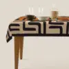 African Ethnic Style Geometric Waterproof Tablecloth Holiday Party Decor Washable Rectangle Table Cloths Home Dining Table Decor 2