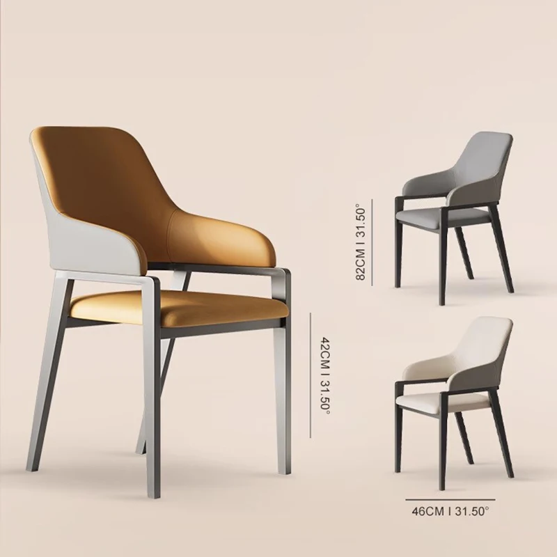 

Living Room Dining Chairs Vintage Gaming Unique Retro Reception Lounge Barber Dining Chairs Designer Comedor Home Furniture