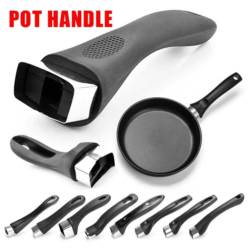 Durable Pot Handle With Screw Anti Scald Frying Pan Replacement Handles Cookware Accessories Cookware Parts Kitchen Supply