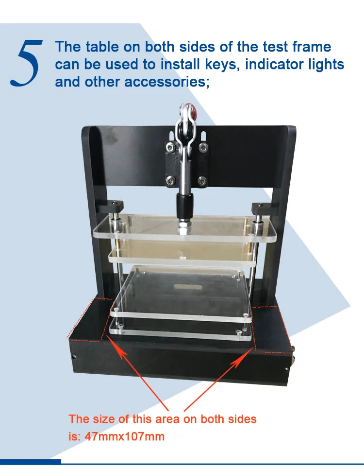 Universal Test Frame Stand PCB Testing Jig 180x160MM PCBA Test Rack Embryo Frame DIY Circuit Board Fixture With 4 Acrylic Board