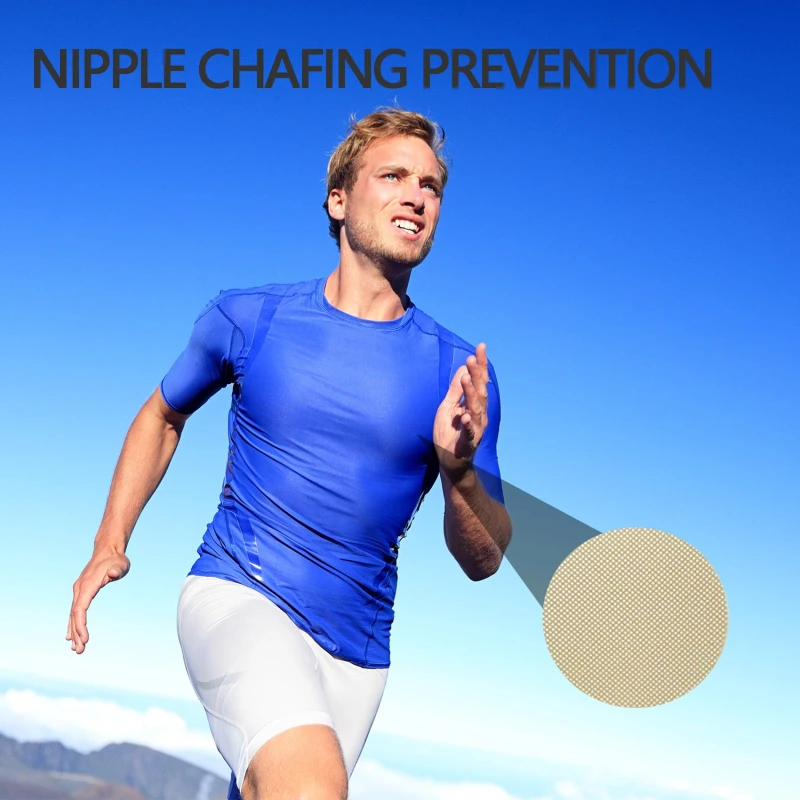 Nylon Pad Sticker Increase Men's Chest Muscle Chest Stickers Male Soft Shaper Nylon Pad 200pcs