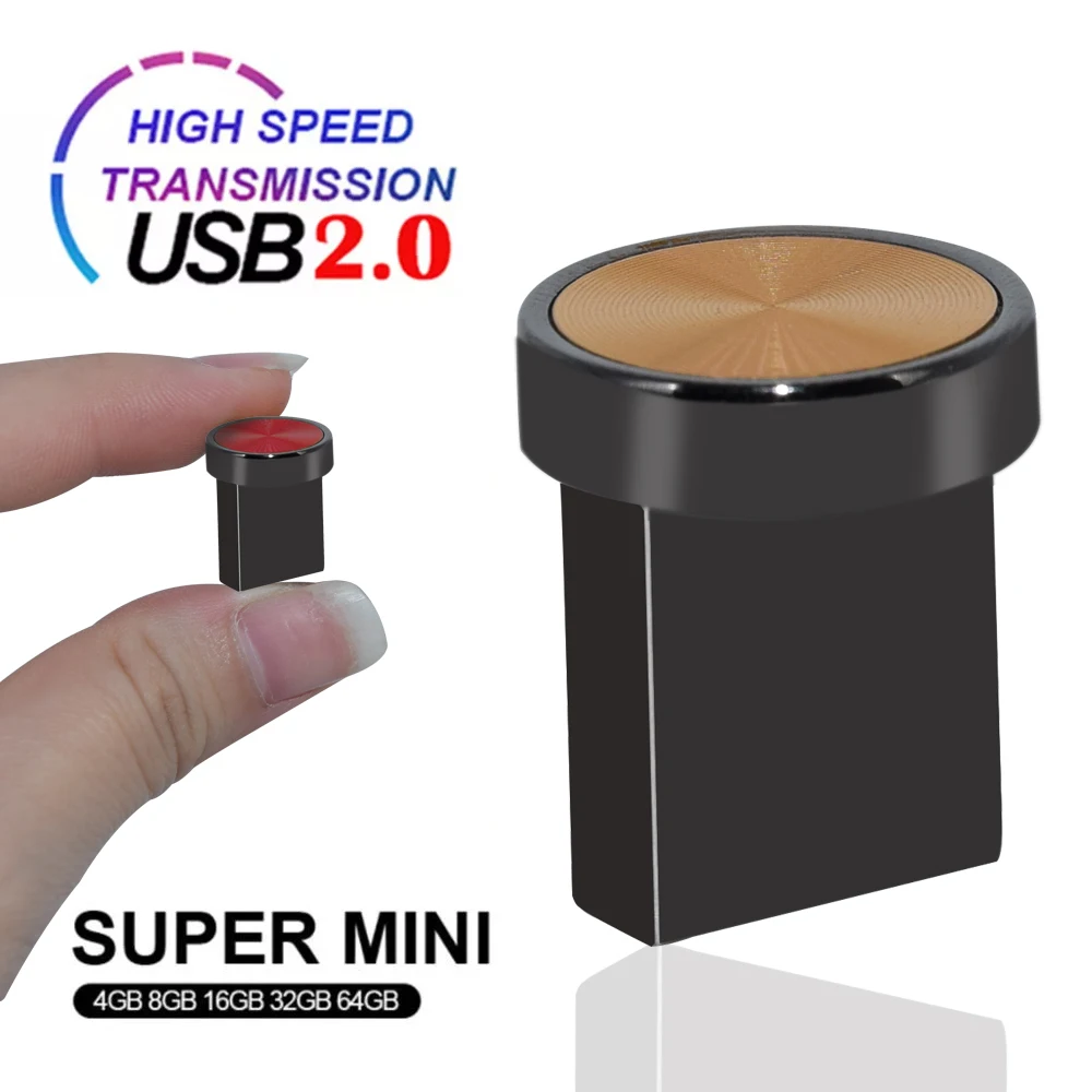 USB-флеш-накопитель в металлическом корпусе 4 ГБ 64 32 16 8 Гб | Компьютеры и офис