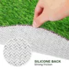 Manhole Cover Decoration Lawn Round Rug Fake Grass Artificial Outdoor for Patio Mat Plastic Simulated Table 2