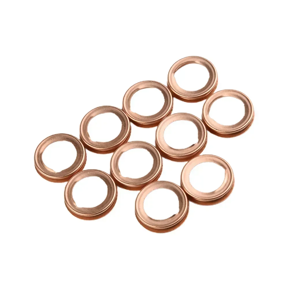 10PCS Gasket Washer 11026-JA00A Metal Oil Drain Plug Crush Replacement for Nissan
