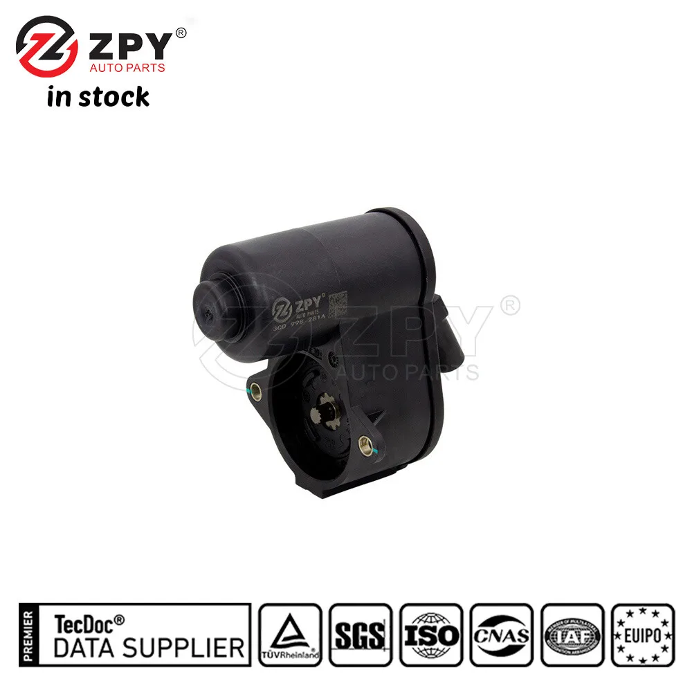 VW CC Passat Tiguan 08-17 3C0 998 281A 용 ZPY 새 후방 브레이크 캘리퍼 모터