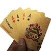 24K Gold Foil Playing Cards Deck - Perfect For Poker Practical Jokes & Party Gifts Christmas Halloween Thanksgiving Gift 3