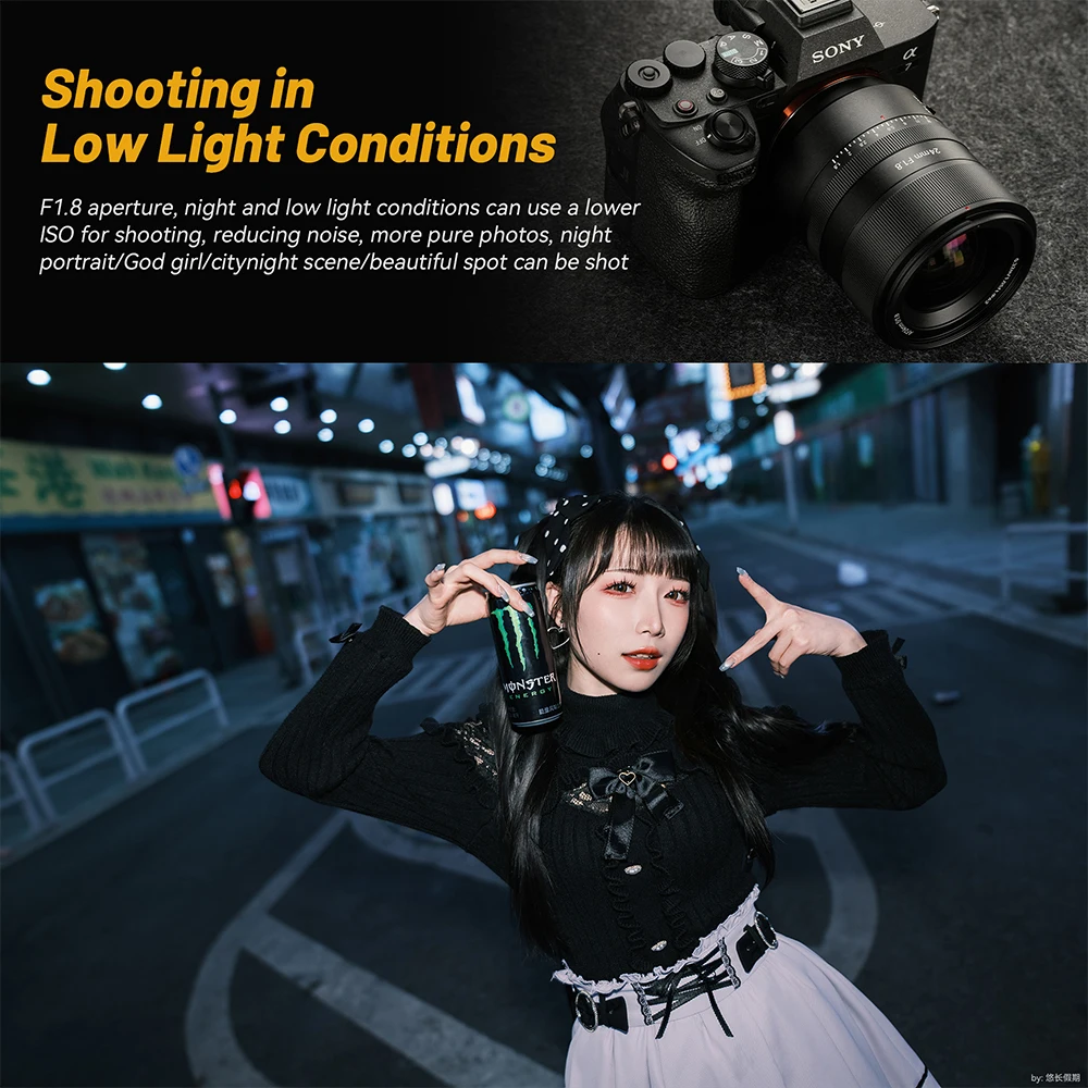 7Artisans AF 24mm F1.8 풀프레임 렌즈 STM 자동 초점 ( E/니콘 Z/L 마운트 카메라 A7M2 Z6 Z7A7C2 SL2 SL3 A7CR Z6II Z5II 호환)