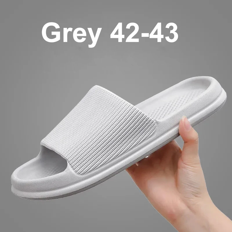 Xiaomi Youpin Fashion Sandals for Men and Women Non-slip Wear-Resistant EVA Thick Sole Comfortable Home Slippers Bathroom Bath 