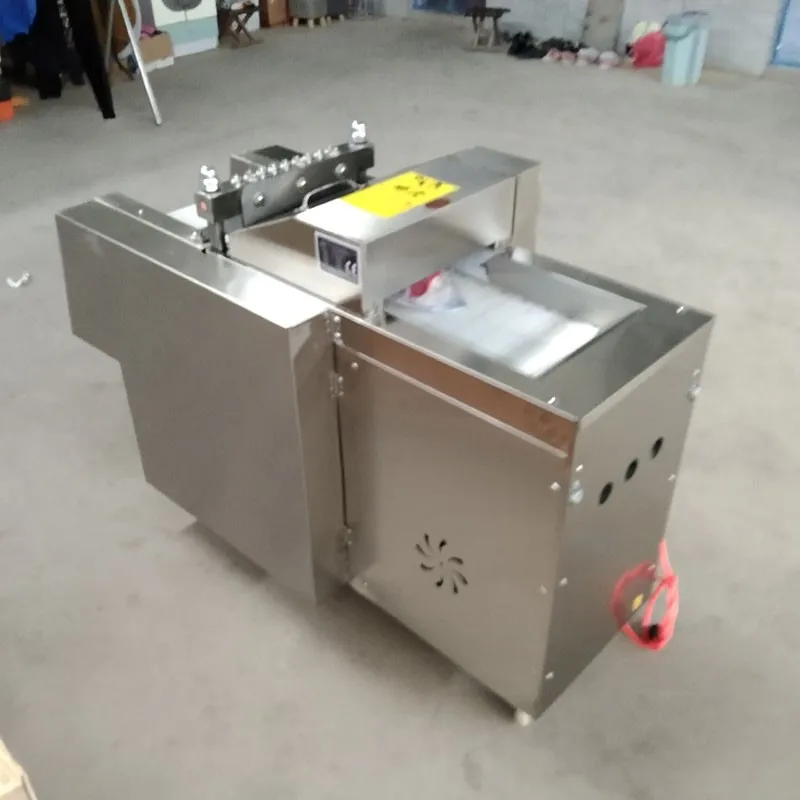 Automatic machine cutting meat cube for beef/pork/goat into diced meat 3