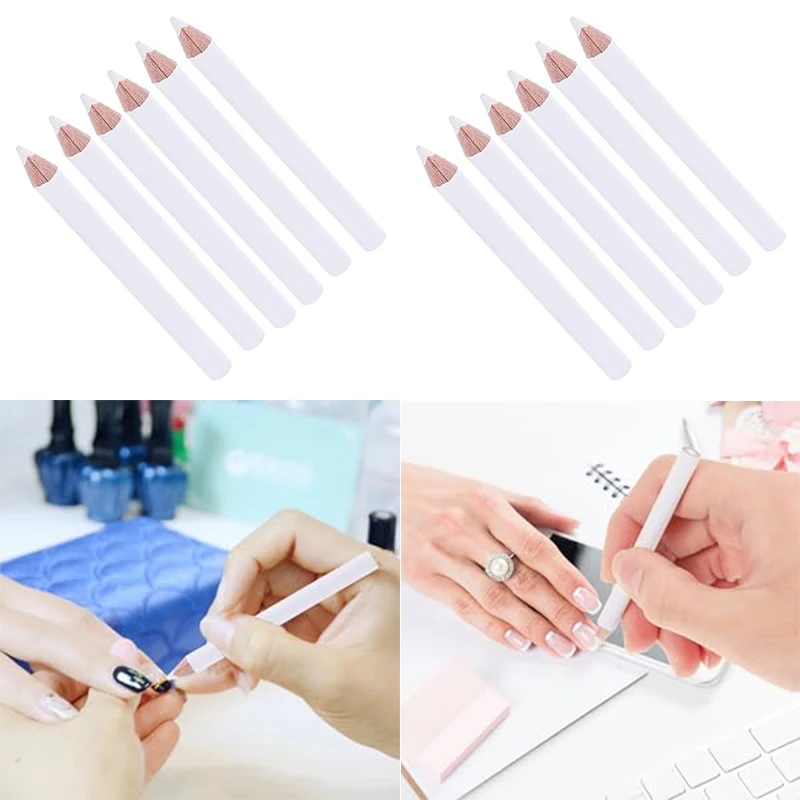 Nagel-Dotting-Stift Weißer Wachsstift Großpackung 5/8/16/24/50 Stück Strass-Kristall-Perlen-Applikator für Nageldekoration – Detail 7