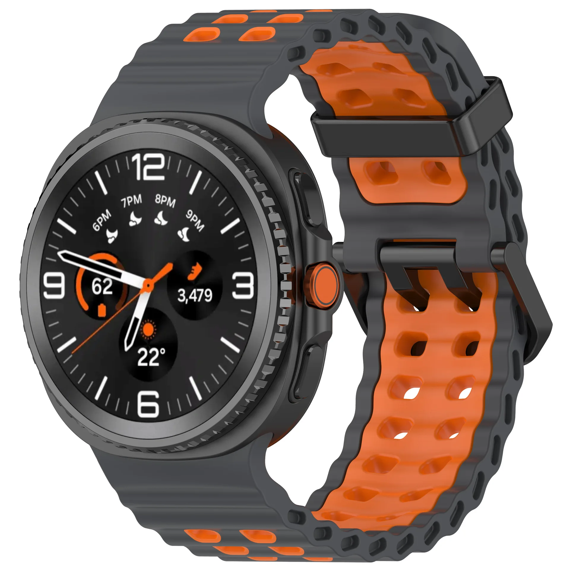 Ocean Silicone Breathable Wristband - Premium Strap