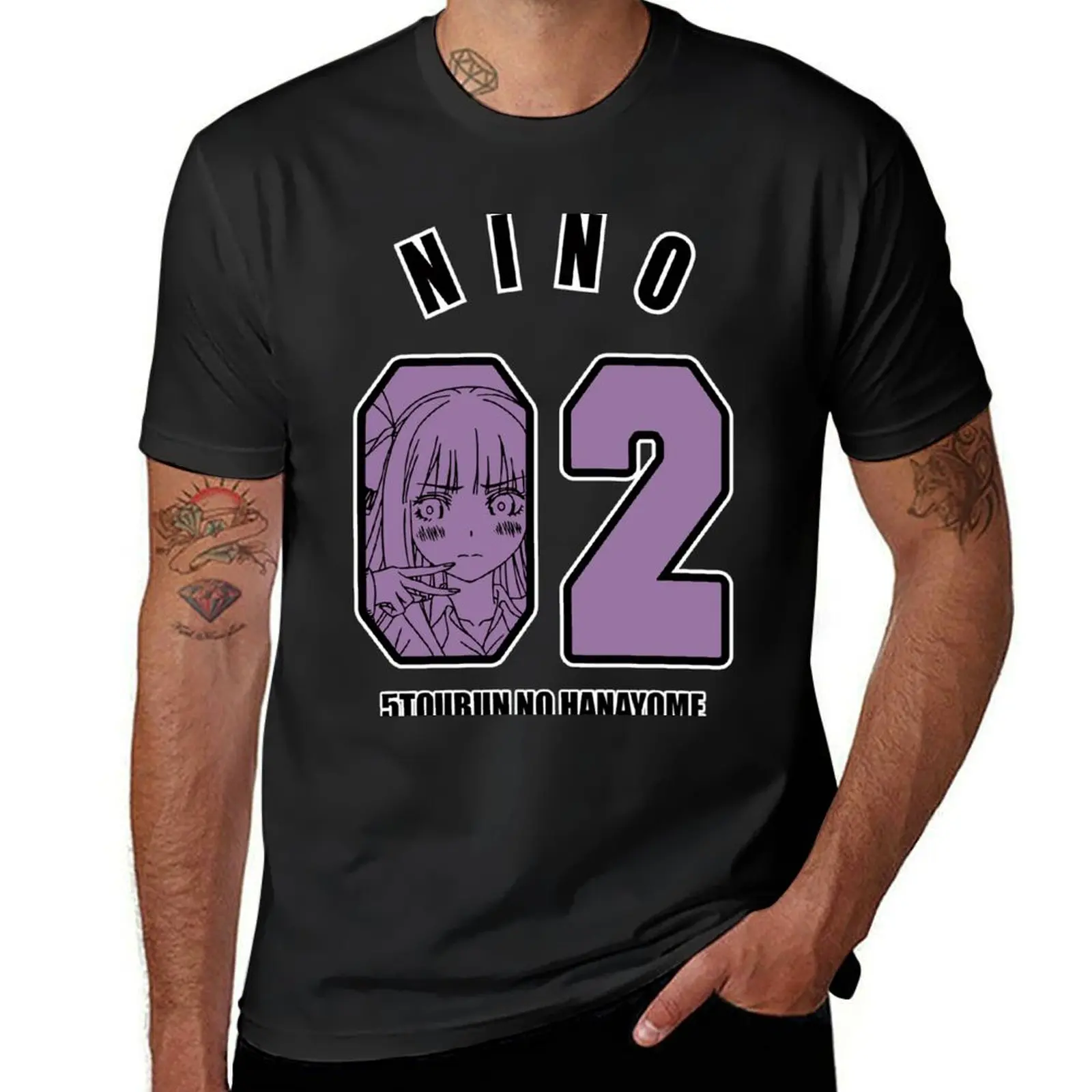 

Gotoubun no Hanayome - 02 Nino T-shirt sports fans korean fashion anime plus sizes slim fit t shirts for men