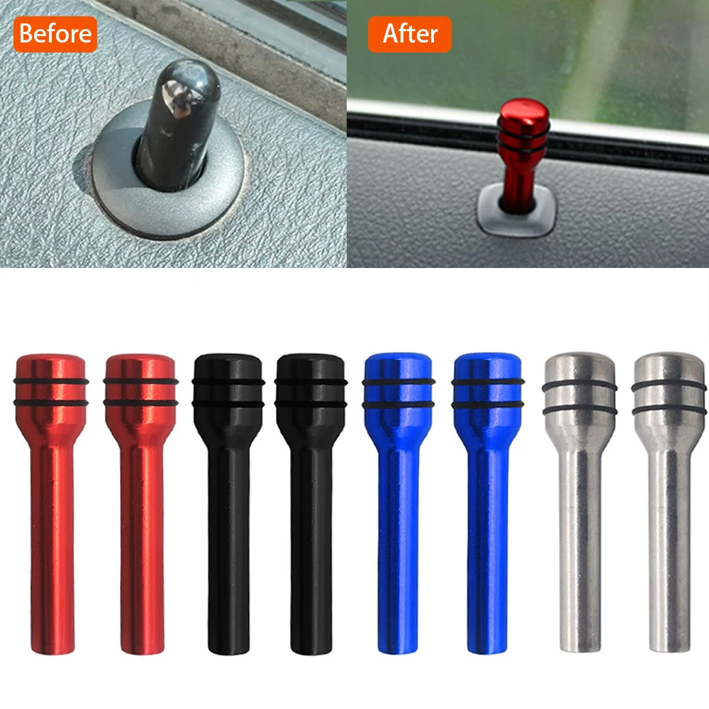 

Car Alloy Door Lock Pins Lock Pin Screw Knob for Volkswagen VW Polo Golf 3 Beetle MK2 MK3 MK4 MK5 MK6 Bora CC Passat