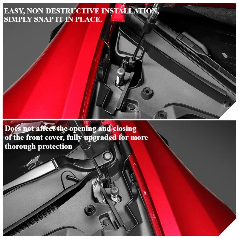 Car Front Trunk Hood Water Guide Device Anti Clogging Cap Debris Filtration Protective Cover for Tesla Model 3 Highland