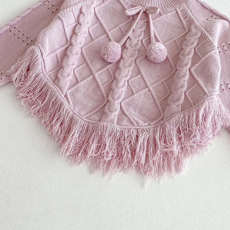 Autumn Kids Knit Pullover Sweater for Girls