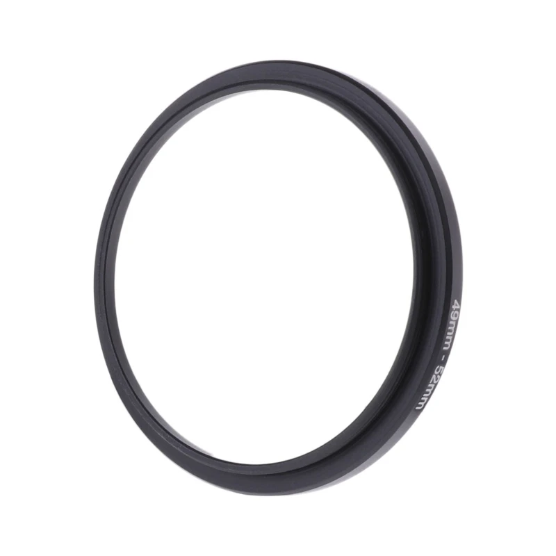 49mm To 52mm Metal Step Up Rings Lens Adapter Filter Camera Tool Accessories