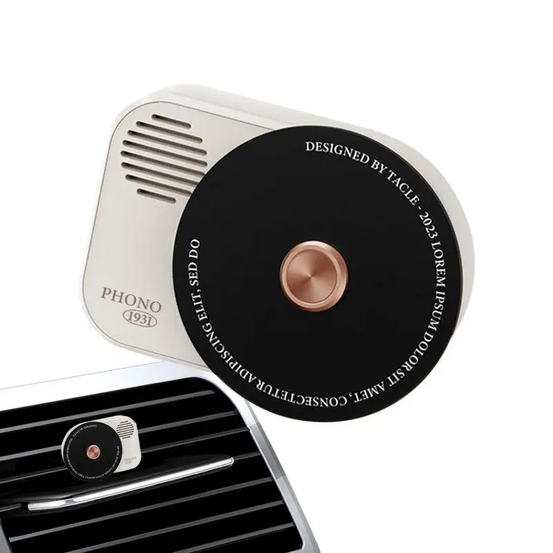 

Record Player Air Freshener Car Air Fresheners Cute Air Outlet Fragrance Deodorize Easily Cute For Car Dormitory Living Room