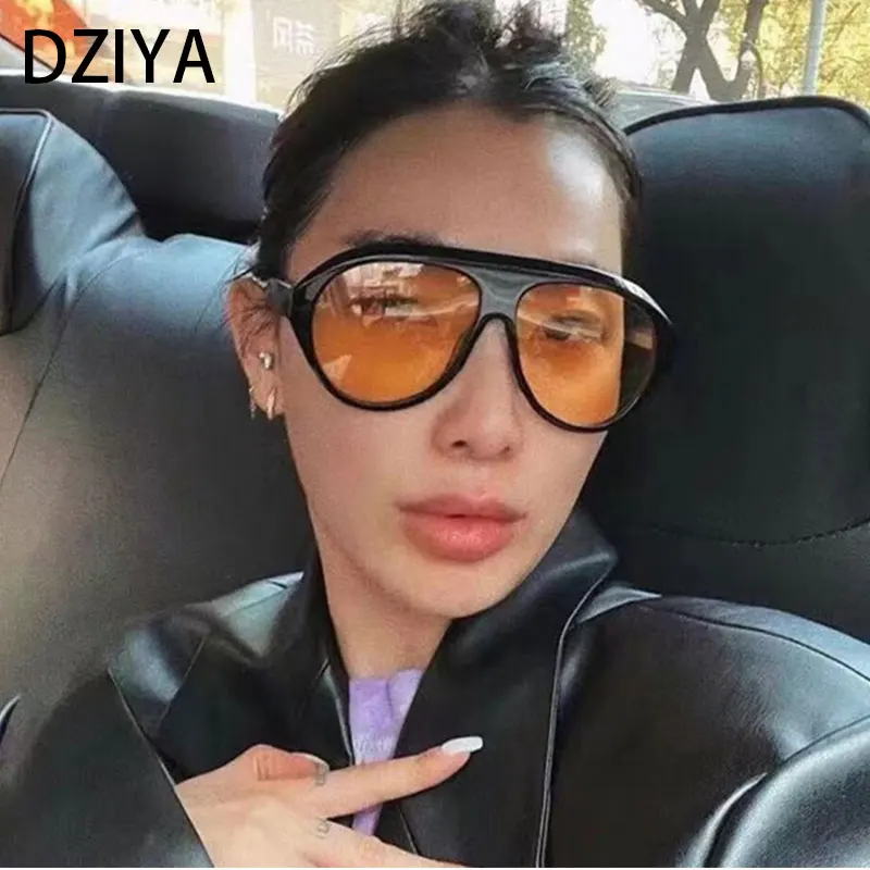 

Fashion Men Women Sunglass Woman Retro Shades Yellow Uv400 Vintage Glasses 60272
