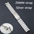 Silver strap